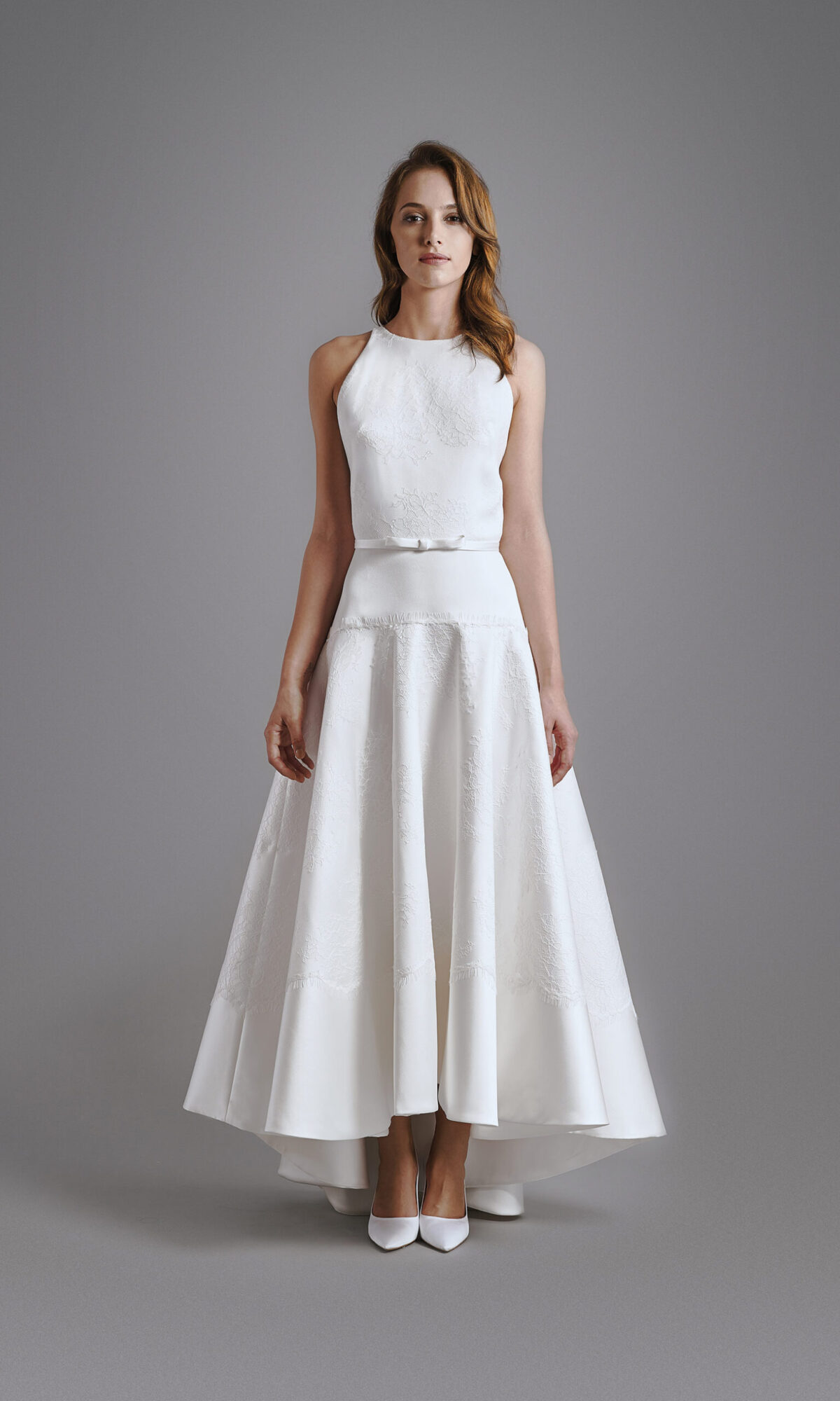 Modern Minimal Wedding Dress JUNIPER BHARB-JUNIPER-BH2020-0011-001-tall - JUNIPER menyasszonyi ruha