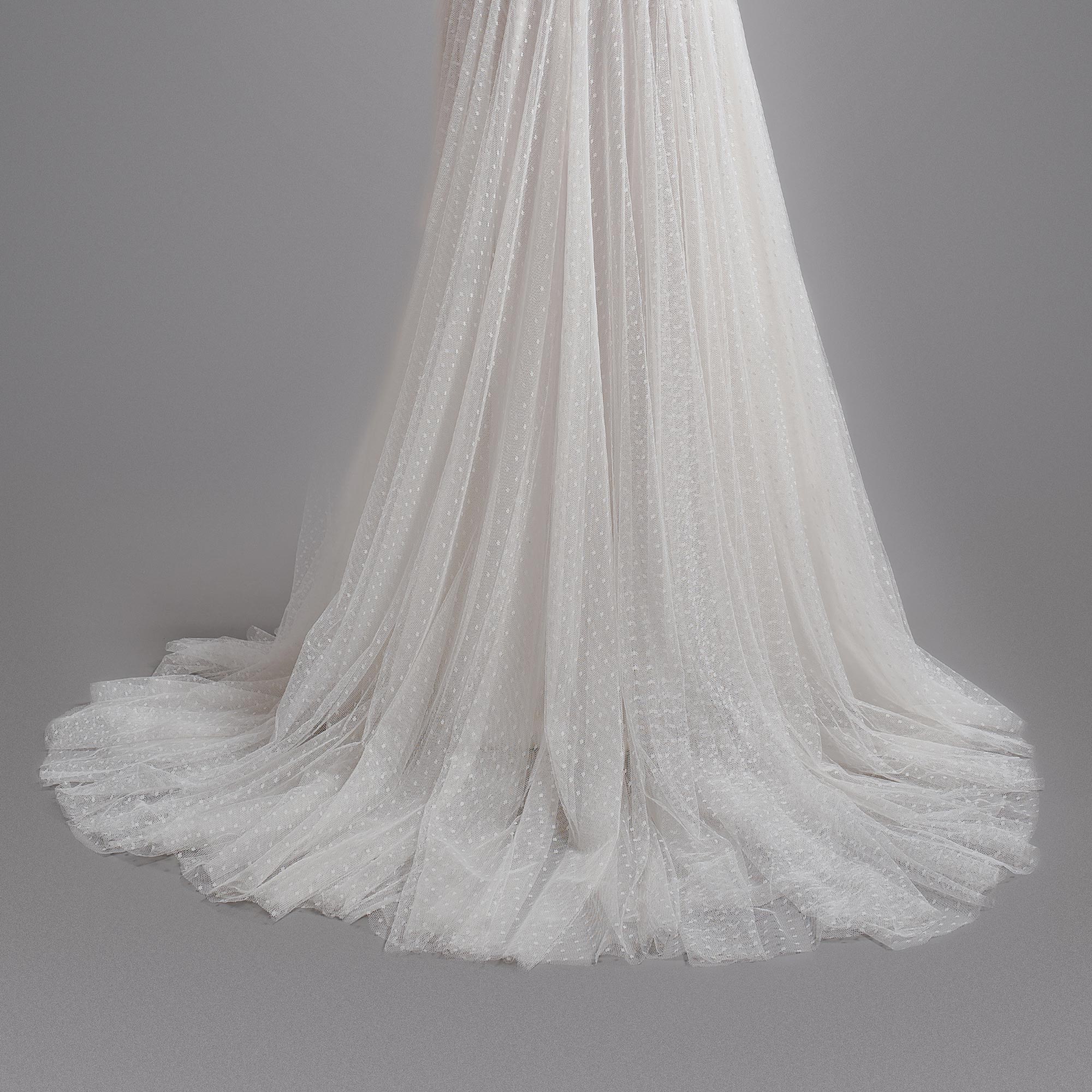 Simple Elegant Wedding Dress BHARB-LILYPAD-BH2020-0018-004-skirtcloseup