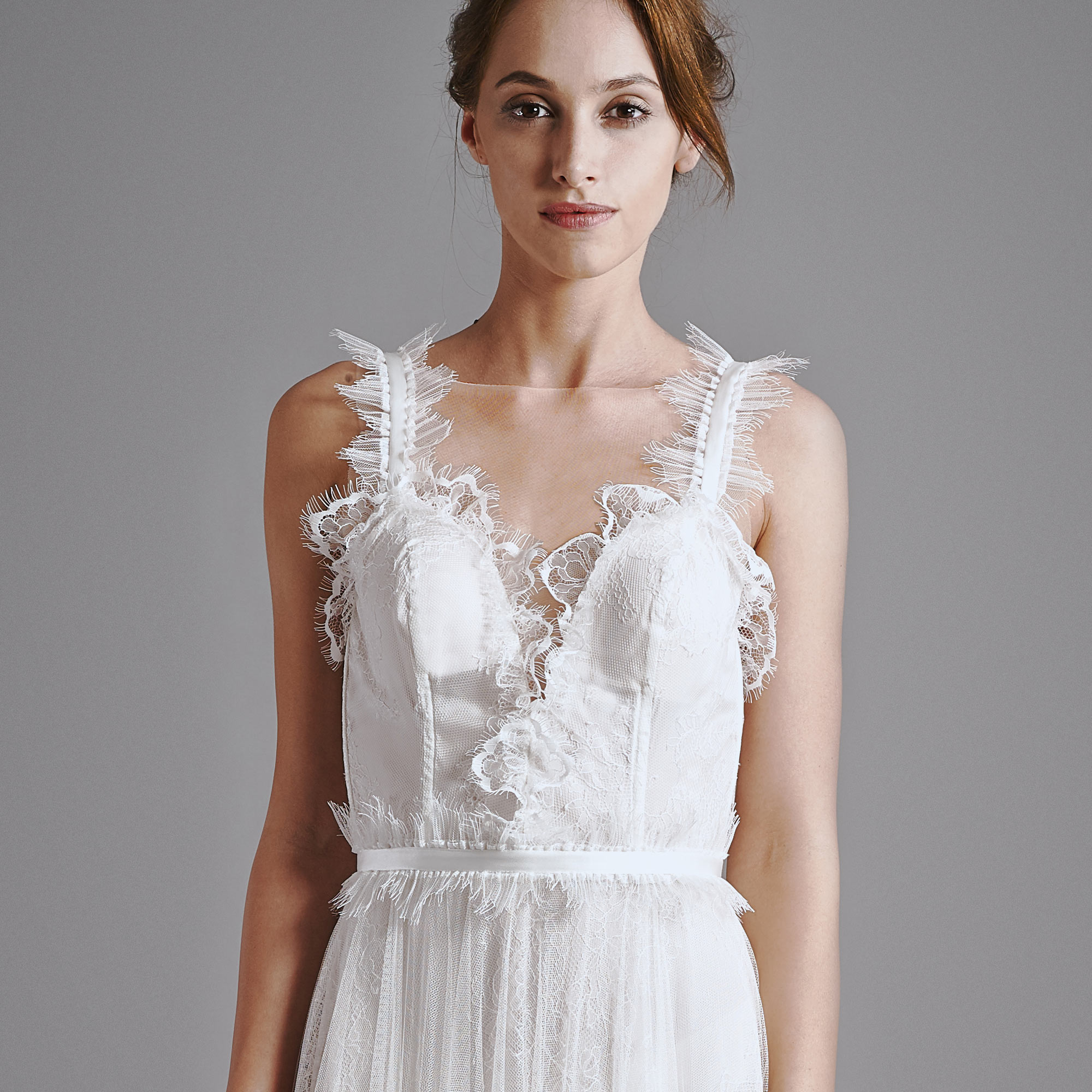 Romantic wedding dress WILLOW BUTERFLY BHARB-WILLOW-BUTTERFLY-BH2020-0005-001-frontcloseup